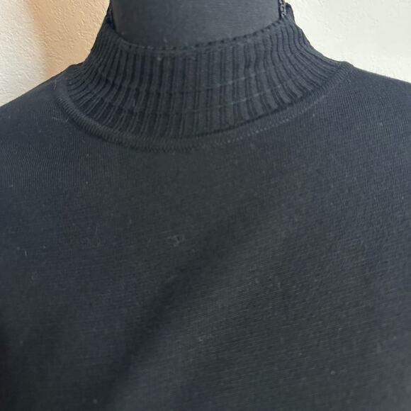 Rick Owens Subhuman Pullover Dress Black FW17 size XS Virgin Wool Knit - Picture 4 of 15